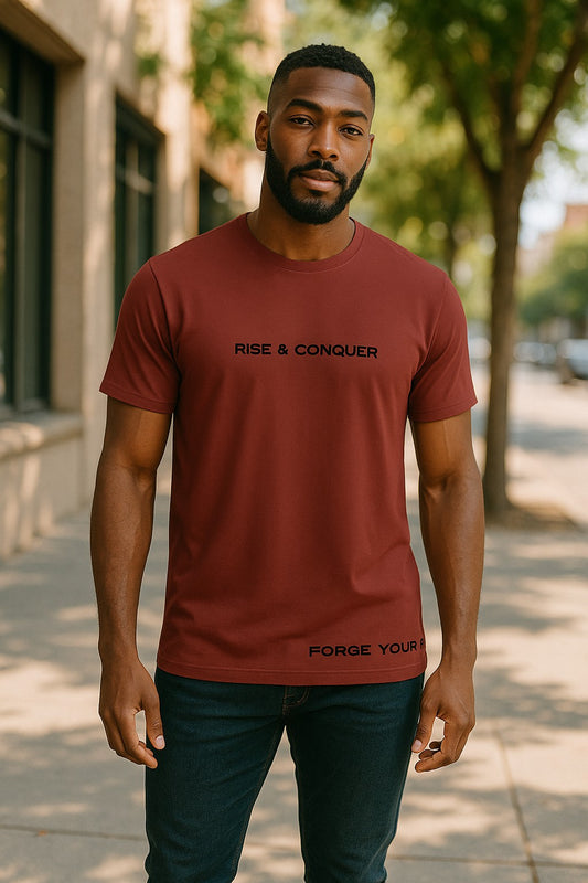 Men's Athletic T-shirt Auburn/Black